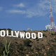 The iconic Hollywood sign